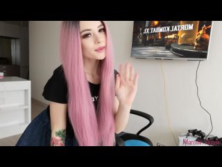 76 fuck gamer girl in tight pussy